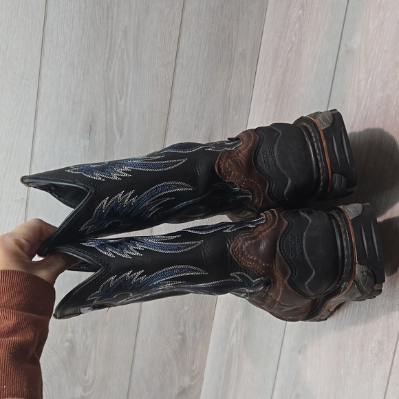 Cody James Mens DRP-2 Western Cowboy Leather Boots shoes boots 8.5D - Picture 6 of 11